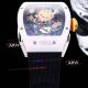 Richard Mille RM 88 Smiley  White Case BLACK Strap Swiss Replica Watch  (6)_th.jpg